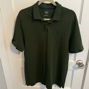 NeXT green polo shirt!Excellent condition!